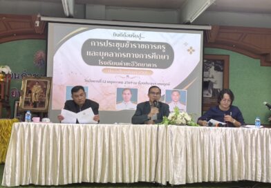 ประชุมครูและบุคลากรทางการศึกษา ภาคเรียนที่ ๑/๒๕๖๙