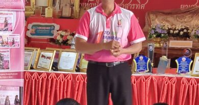 นายนราวิชญ์ มณีฤทธิ์ นายอำเภอคำชะอี ออกเยี่ยมให้กำลังใจชมรม TO BE NUMBER ONE