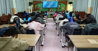 นักเรียนอบรมตามโครงการ การคุ้มครองเด็กและเยาวชนในสถานศึกษาจากภัยออนไลน์ (โรงเรียนปลอดภัยสำหรับเด็ก)