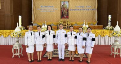 คณะครูร่วมพิธีถวายราชสักการะเนื่องใน “วันจักรี ๖ เมษายน” คณะครูร่วมพิธีถวายราชสักการะเนื่องใน “วันจักรี ๖ เมษายน”