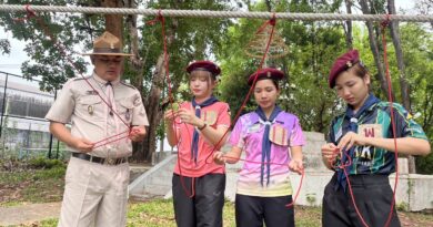 รองวิชิต  บุรัตน์ ให้การฝึกอบรมผู้กำกับลูกเสือสามัญรุ่นใหญ่ ขั้นความรู้ทั่วไป และ ขั้นความรู้เบื้องต้น
