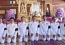 ผู้บริหารและคณะครู ร่วมพิธีถวายน้ำสรงพระศพเบื้องหน้าพระรูป สมเด็จพระเจ้าลูกเธอ เจ้าฟ้าพัชรกิติยาภา นเรนทิราเทพยวดีฯ